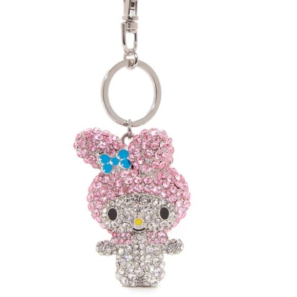 Hello Kitty & Friends My Melody Pave 3D Bling Keychain - Picture 6 of 9
